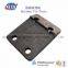 Rail Tie Plate For Railroad Fastening System, Cast Iron lowest Price Rail Tie Plate, Factory Rail Tie Plate