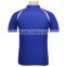 New summer fashion wholesale 100% cotton blue 200g embriodered polo shirt custom logo