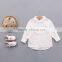 Girls tassel Blouse for School Children Girls Blouses Baby Girls Long Sleeved Lace White Shirts Tops
