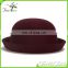 OEM & ODM hot sale latest simple style design winter felt girls fashionable hats