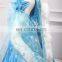 Frozen winter elsa costume with cape and cap FGCC-1007