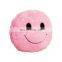 Custom Valentine Gift Soft Plush Fluffy Round Shape Cushions Smiling Face Toy