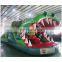 Crocodile inflatable obstacle course,used playground equipment for sale