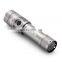wholesale price build in Lithium-ion battery rechargeable led flash torch night light with socket