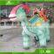 KAWAH Cheap kids outdoor play equipment Walking dinosaur ride model