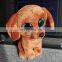 Made in China TY branded furry big eyed dog china factory plush toys