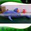 Vivid Inflatable Blue Whale / Hongyi Design PVC Animal Whale Toys