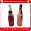 Hot Sale Custom Neoprene Beer Bottle Covers Holder With Zipper