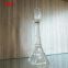 Tall clear glass tower wedding glass eiffel tower vase