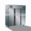 Double Door Restaurant Fridge Freezer Stainless Steel Counter Fridge For Hotel