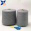 Grey Nm26/2ply 15% stainless steel 85% bulky acrylic fiber spun yarn for knitting warm hand feeling touch screen gloves-XT11455