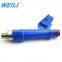 WEILI Fuel Injector Nozzle 23250-0D050 for Corolla Matrix Vibe FWD 1.8L ZZE13