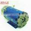 Carbon Brush Motor Hydraulic 24Volt dc motor 3 kw/3000W With 127mm Outside Diameter