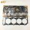 4HK1 engine parts full gasket set 5-87815036-0 overhaul gasket set for zax200