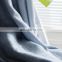 New design two tone printed linen look blackout curtain
