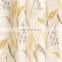 Hot sale Eyelet flower printed Window Curtain for Christmas