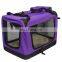 Waterproof Dog Pouch Bag With Roll Up Window Recycled Pet Carrier Travel Bag