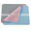 Manufacturer wholesale blue pink grey love shape dog pet silicone feeding mat