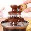 High quality industrial electric chocolate fountain chocolate making machine
