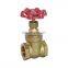 Thread end Brass Gate Valve 1 inch