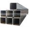 ASTM A500 Construction building materials Black welded ms square and rectangular steel pipe