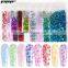 adhesive 3d butterfly nail decal holographic powder for 2020 new product