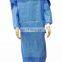 Blue Reinforced Surgical Gown SMS Fabric Level 3 Surgical Gown AMMI