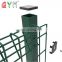 Powder Coated Welded BRC Fence Garden Roll Top Fence