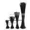 JZ PA6 2.5*80mm White and Black Zip Ties Nylon Cable Tie