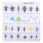 620pcs/box Universal Car Fastener Clip Kit Mixed Plastic 24 Kind Car Body Push Retainer For Car Accessories Repair