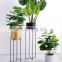Handmade Home Decoration White Metal Plant Stand Metal Plant Pot Stand Indoor Outdoor