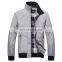 Men's casual jacket outdoor sports windbreaker men's bomber standing collar business jacket wholesale