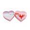 Custom cardboard paper heart shaped undergarment lingerie packaging gift box
