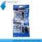 D226L hanging card two blade rubber handle two blade razor