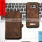 New smooth For Samsung s7 case leather with back card slot