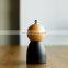 Manufacturing 2022 Wooden   Kitchen Table Black Machine Stainless Steel Mill Manual  Salt Pepper Grinder