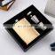 Luxury Gold Logo 8oz Bottle Stylish Stainless Steel Shot Glass Whiskey Sublimation Box Gift Hip Flask Set