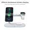 New coming Wireless Charger 5 in 1 Wireless Charging Station with Cellphone Watch and Earbuds