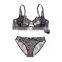 C67729A hot sale lingeries fancy underwear transparent bra set for women