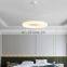 Simple Pendant Light Modern New Creative Round Lighting For Living Room Modern Design Plastic Circular LED Chandelier