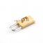 4-Digit Code Lock Brass Combination Password Padlock Square Type Plated Iron Padlock