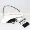 Black and White Genuine Leather Special Cloud Shape Shouder Bag Clutch Handbag for lady