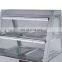 Commercial Food Warmer Display Case glass food warmer display showcase Models and Sizes are Available for Canteen Restaurant