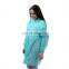 Hook&Loop Elastic Wrists Polypropylene Disposable Lab Coat with Collar