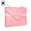 2020 Unique Design Nickel Fitting Fashion Style Polyester Lining Material Genuine Leather Women Sling Bag