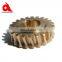 Machining Small bronze brass worm gear ISO9001 passed with best price