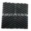 CF1900 pvc cooling tower infill media high temperature honeycomb 19mm counter flow cooling tower fill