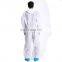 Microporous SF isol coverall disposable hood protective coverall