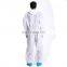 Microporous SF isol coverall disposable hood protective coverall