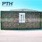 Military Camp Container house in Flat packing shipping  with camouflage color